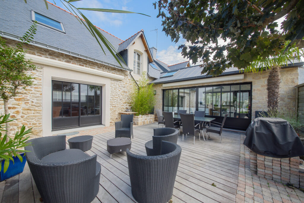 Extension maison en pierre - La chapelle sur Erdre