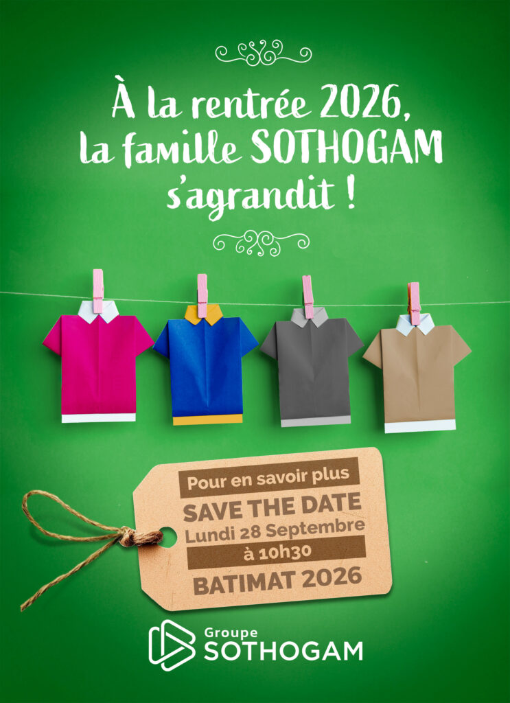 Invitation Sothogam - Salon Batimat Paris 2026