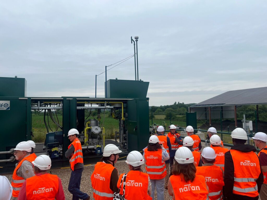 NaTran inaugure le premier poste de rebours de Dordogne