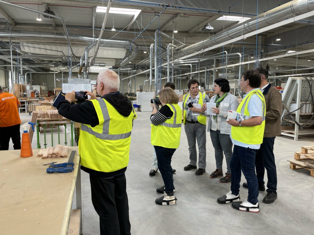 Voyage presse : visite du nouveau bâtiment Sargam